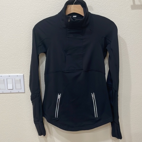 Lululemon Run Reflect Pull Over Black Jacket—Excellent Condition!  Size 6 - Picture 4 of 10